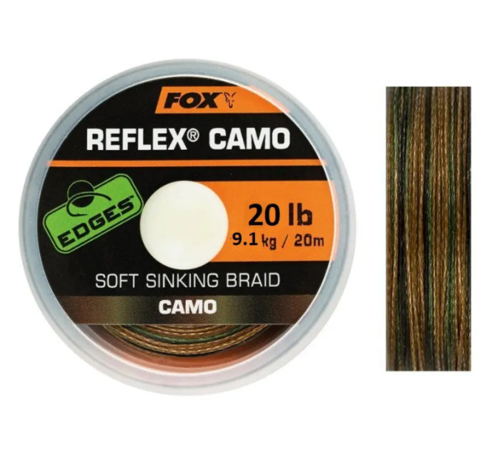 Поводковый материал FOX Reflex Camo 25lb