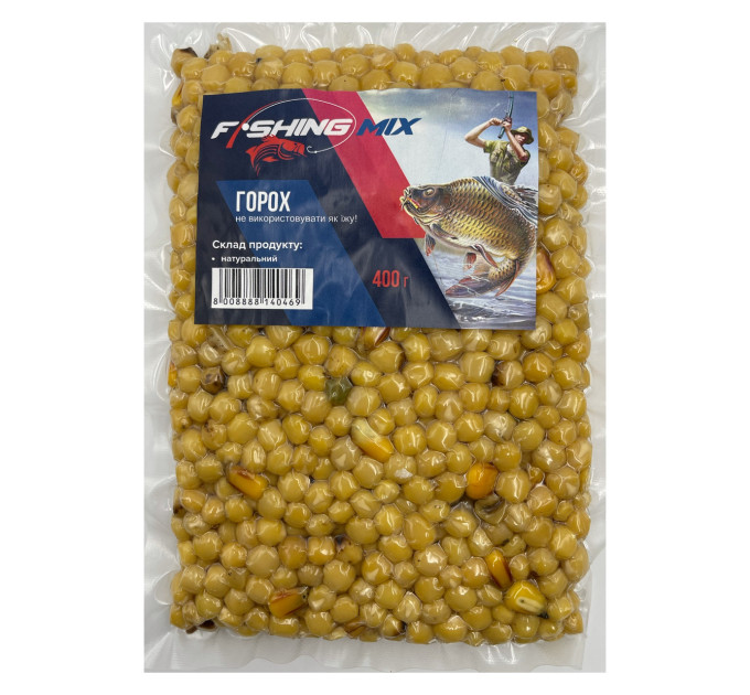 Зерносмесь FISHING MIX горох натуральный 400 гр