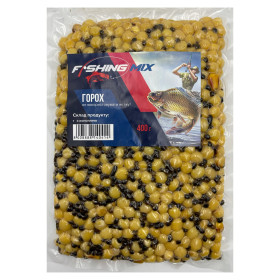 Зерносмесь FISHING MIX горох натуральный с коноплей 400 гр