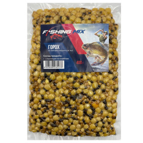 Зерносмесь FISHING MIX горох натуральный с коноплей и пшеницей 400 гр