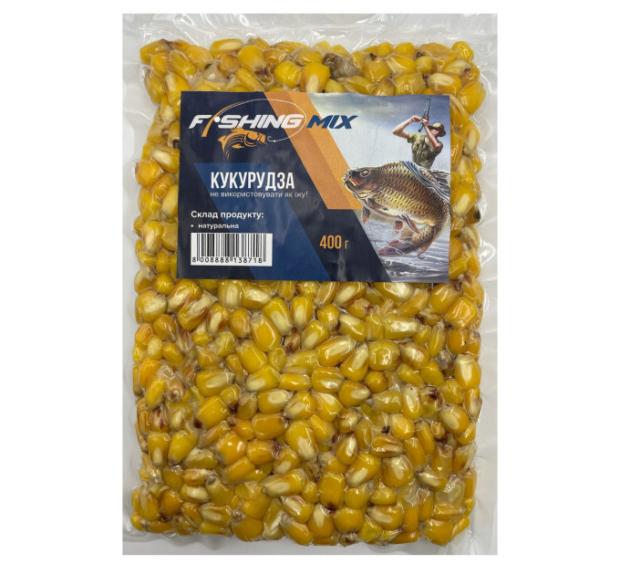 Зерносмесь FISHING MIX кукуруза натуральная 400 гр