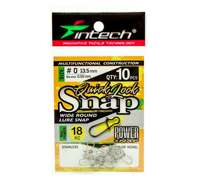 Застібка INTECH Quick lock Snap №0