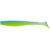 Силикон FishUp U-Shad 3" (9pcs.), #206 - Sky/Chartreuse (UV)