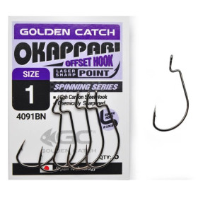 Крючок GC Offset Okkapari 4091BN №3/0