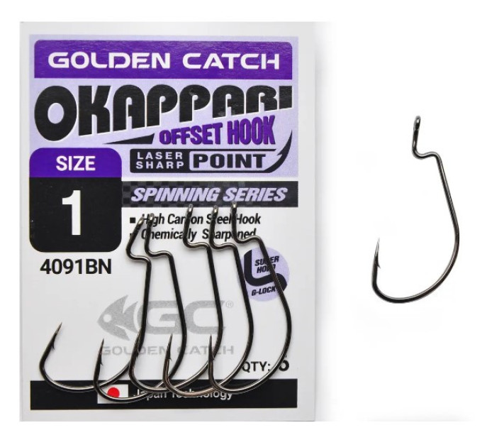 Гачок GC Offset Okkapari 4091BN №3/0
