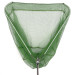 Подсак BREEZE CS-260210-JW треугольный 60см, зеленая прорезиненная сетка, круглая метал телескоп ручка