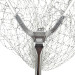 Подсак BREEZE CS-260210-XG треугольный 60см, кордовая сетка, круглая метал телескоп ручка