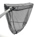 Подсак BREEZE CS-360210-JW треугольный 60см, черная прорезиненная сетка, зеленая телескоп ручка