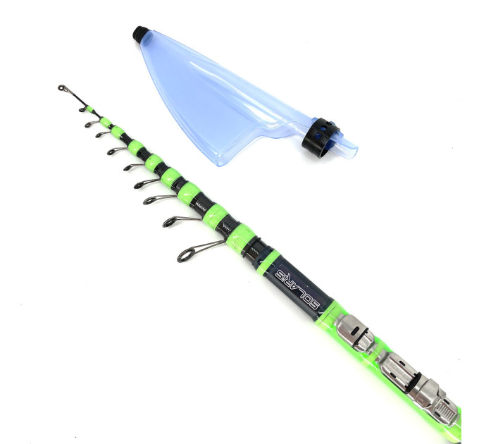 Вудилище SOLARIS Atlantis Bolognese Green 5m 15-40g з-ком #B94005