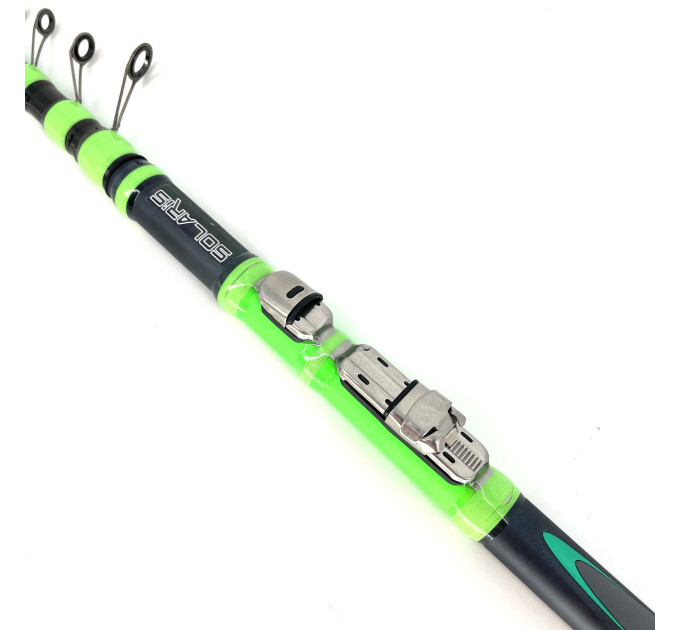 Вудилище SOLARIS Atlantis Bolognese Green 5m 15-40g з-ком #B94005
