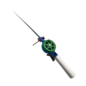 Удилище зимнее Стубла, пенопластовая ручка, открытая катушка