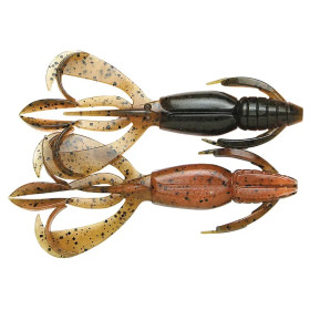 Силикон Keitech Crazy Flapper 2" (8 шт/уп) ц:#438 Green Pumpkin Fire