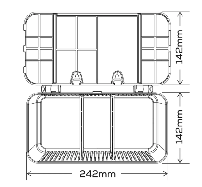 Коробка GC G.Carp Deep Tackle Box