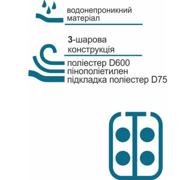 ACROPOLIS Кофр для удилищ двохсекционный КВ-3а