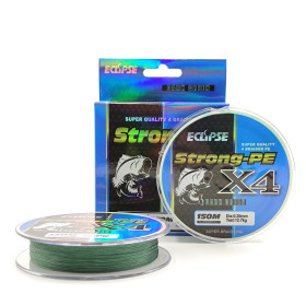 Шнур ECLIPSE X4 Strong-PE Dark Green 150m 0.12mm