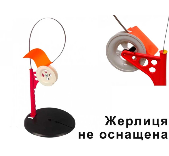 Набор жерлиц Профмонтаж, катушка со стопором 15шт + Ящик зимовий Eclipse Green