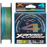 Шнур YGK X-Braid Upgrade X4 (3 colored) 180m #0.4/0.104mm 8lb/3.6kg