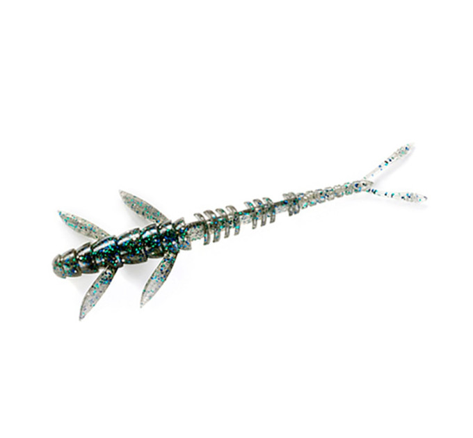 Силикон FishUp Flit 3" (8pcs.), #055-Chartreuse/Black