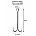 Крючок DS Double Extra Long №2/0