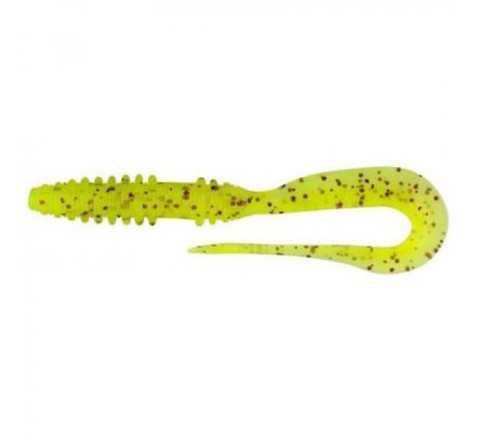 Силікон Keitech Mad Wag Mini 3.5" (10 шт/упак) к:pal#01 chartreuseredflake