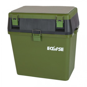 Ящик зимний ECLIPSE зеленый, высота 38 см