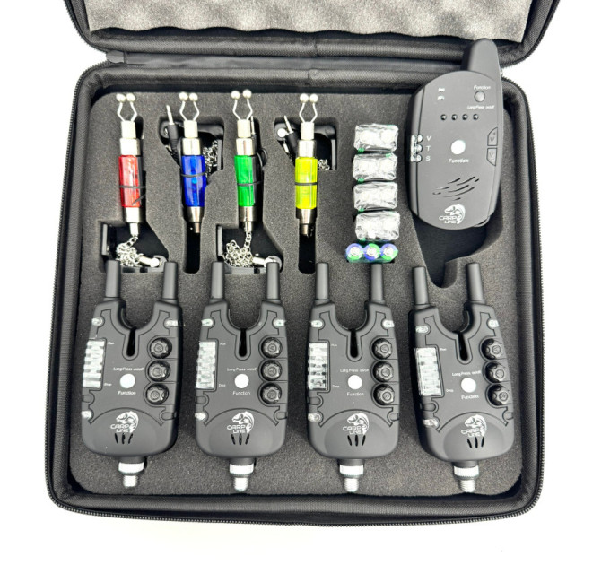 Набор сигнализаторов Carp Line TLI-28 (4+1) + Swinger 02