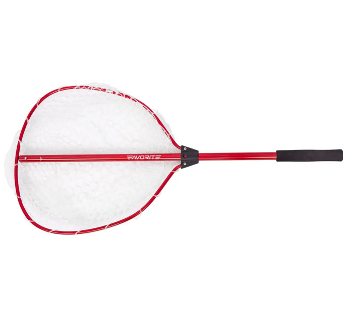 Подсак FAVORITE Arena ALNRD1-140 1.45m сетка силикон к:red