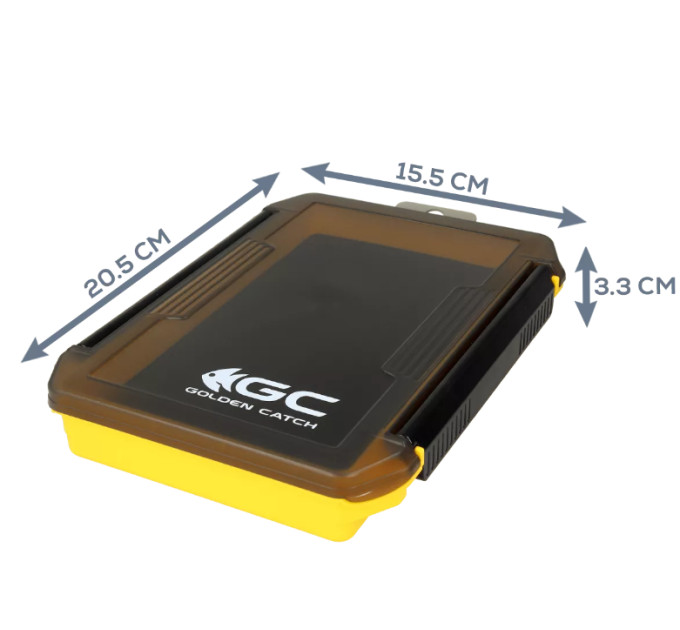 Коробка GC Lure Case Foam Double Lock LC-2015F