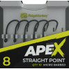 Крючок RidgeMonkey Ape-X Straight Point Barbed №4