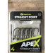 Крючок RidgeMonkey Ape-X Straight Point Barbed №4