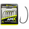 Крючок RidgeMonkey Ape-X Medium Curve 2XX Barbed №6