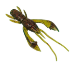 Силикон FishUp Real Craw 2" (7pcs.), #019 - Motor Oil/Red