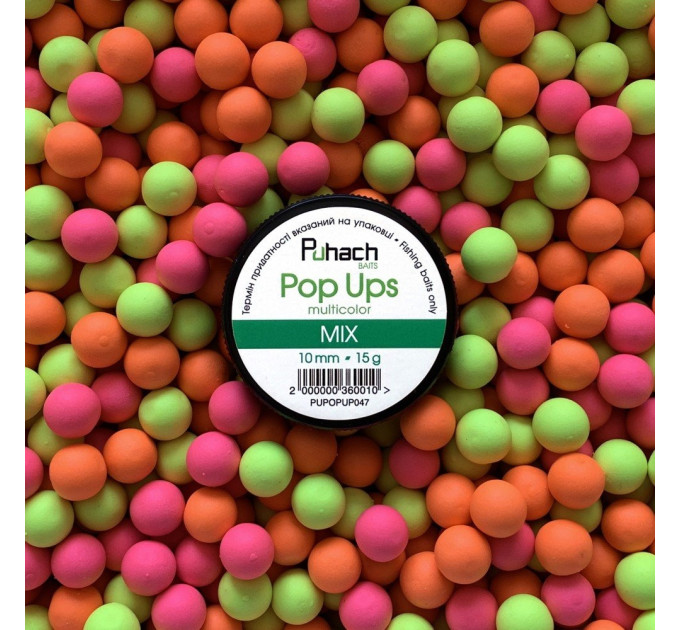 Puhach Baits Pop Ups 10 mm Multicolor - MIX