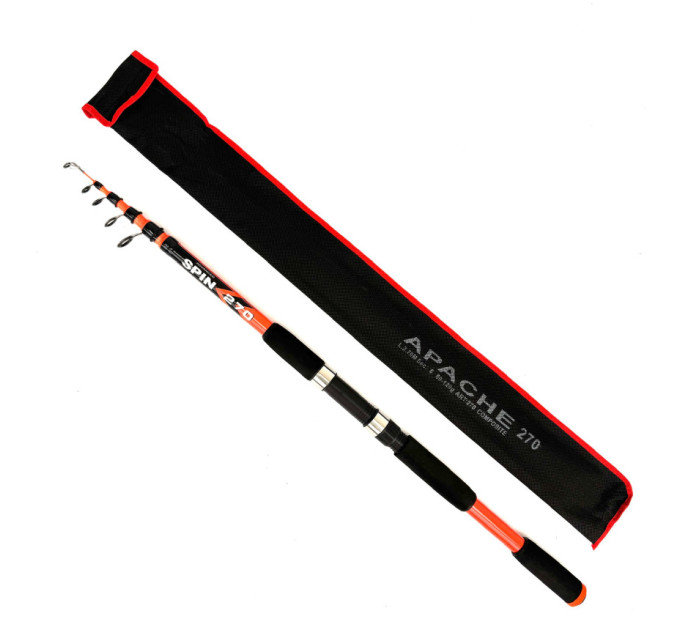 Удилище спиннинговое Apache Spin Orange 2.4m 60-120g