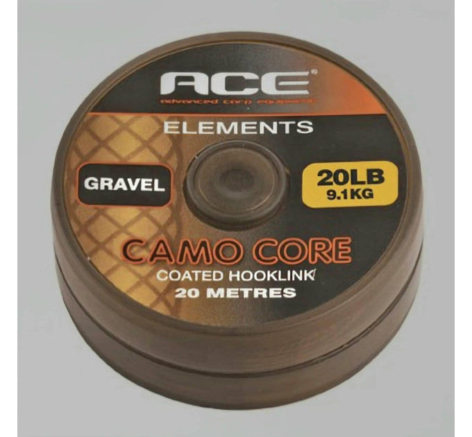 Поводочный материал ACE Camo Core Graver 20m 20lb