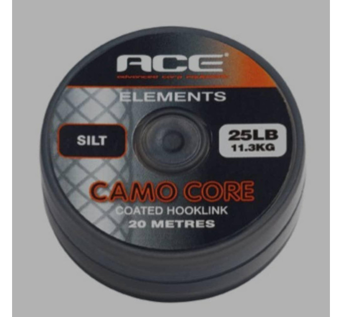Поводочный материал ACE Camo Core-Silt 20m 25lb