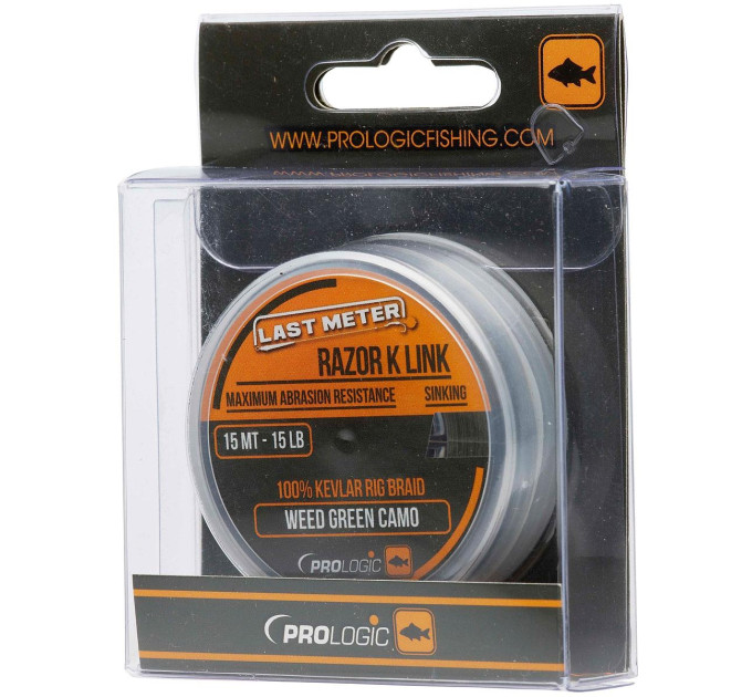 Поводковый материал PROLOGIC Razor K Link 15m 15lbs