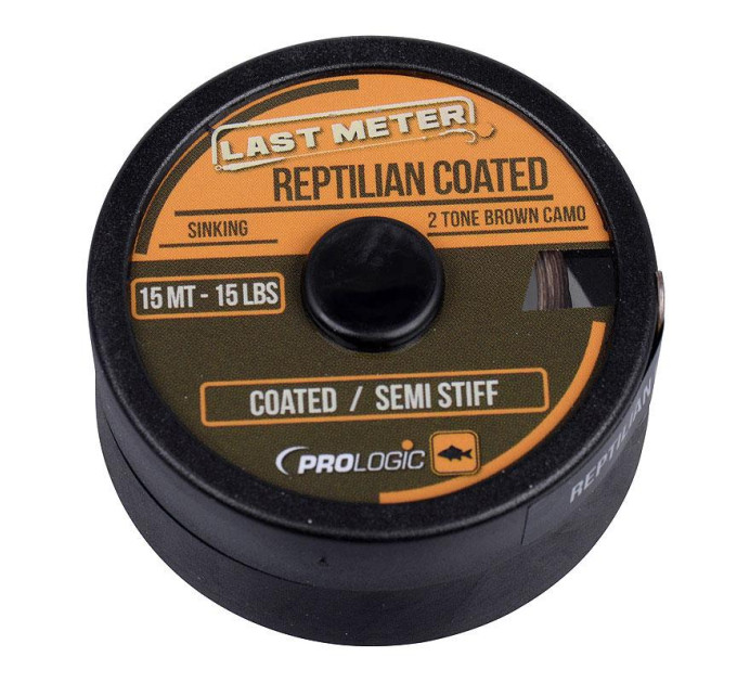 Поводковый материал PROLOGIC Reptilian Coated 15m 25lb