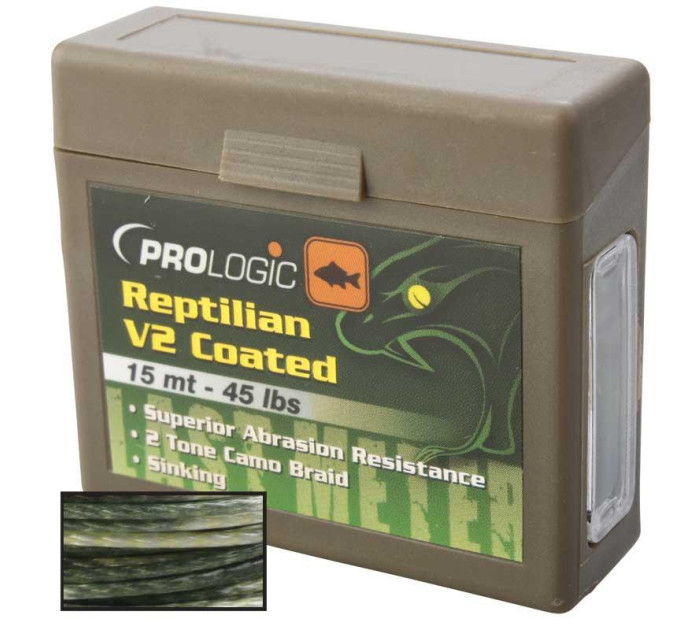 Поводковый материал PROLOGIC Reptilian V2 15m 25lb Camo