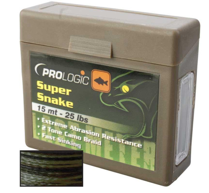 Поводковый материал PROLOGIC Super Snake 15m 25lb Camo
