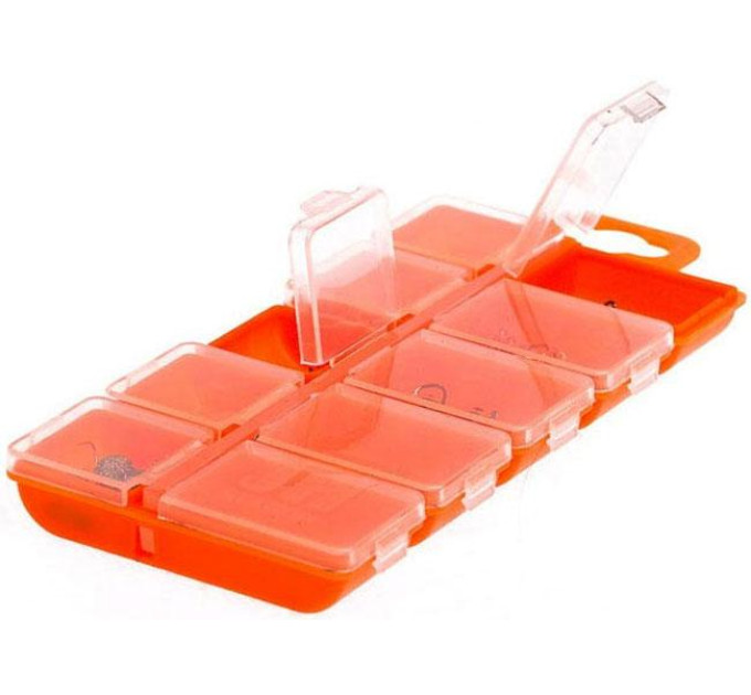 Коробка рыболовная AQUATECH 2310 10 отделений с крышками