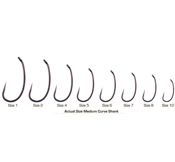 Крючок ACE H MEDIUM CURVE SHANK №8