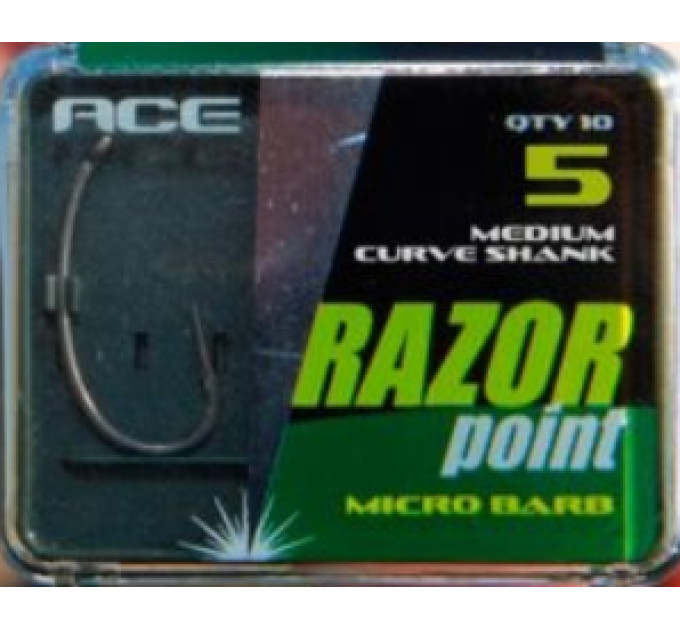 Крючок ACE H MEDIUM CURVE SHANK №8