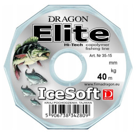 Леска DRAGON Elite Ice Soft 40м 0.10