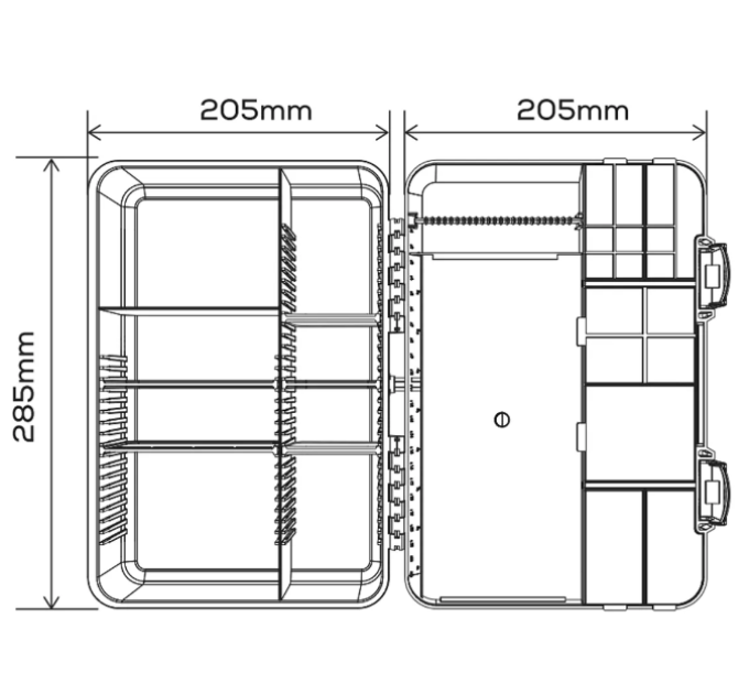 Коробка GC G.Carp Major Tackle Box L set