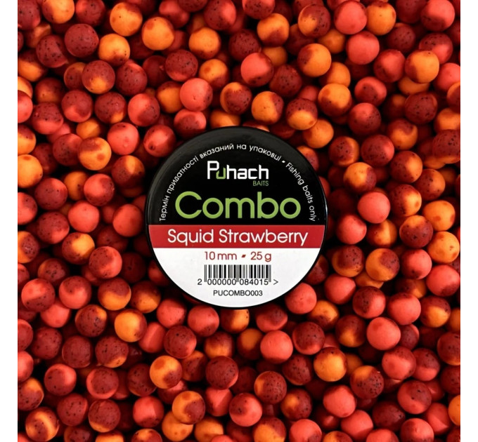 Puhach Baits Combo 8 mm - Squid Strawberry