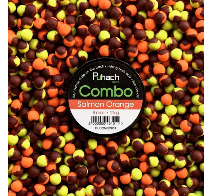 Puhach Baits Combo 8 mm - Salmon Orange