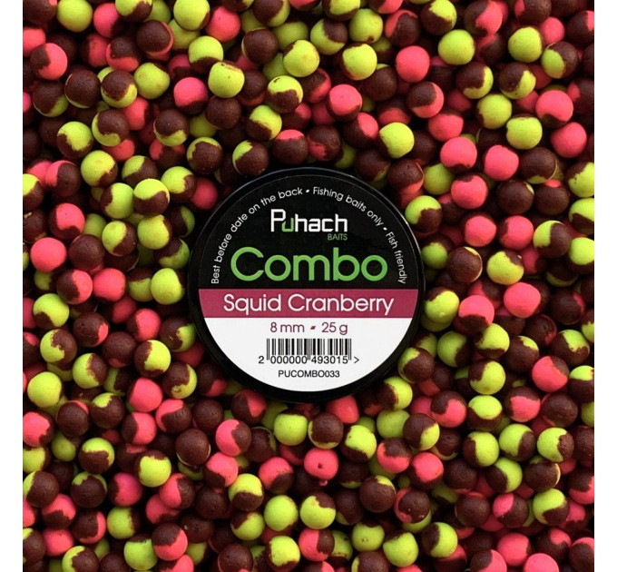 Puhach Baits Combo 8 mm - Squid Сranberry