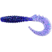 Силикон FishUp Fancy Grub 1" (12pcs.), #060 - Dark Violet/Peacock & Silver