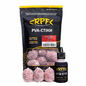 RPF ПВА-стики 10шт 15гр + Ликвид - Кальмар + Чили